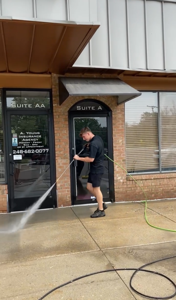 Pressure Washing Pavement is it safe?