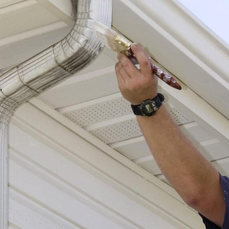 Can you paint your gutters