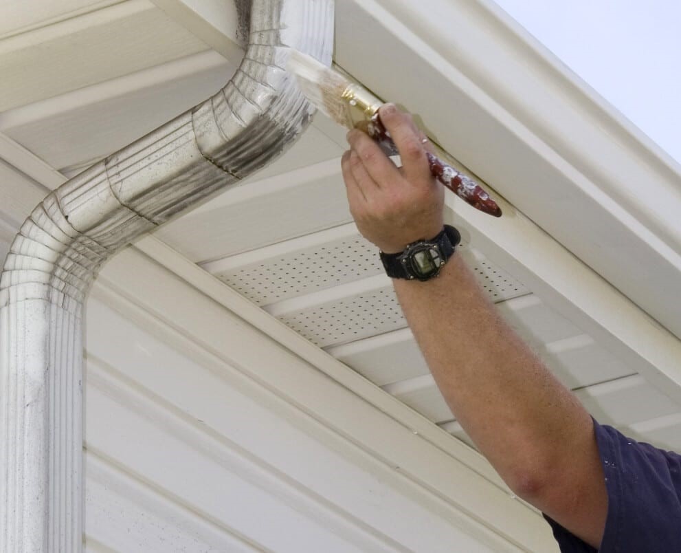 Can you paint your gutters