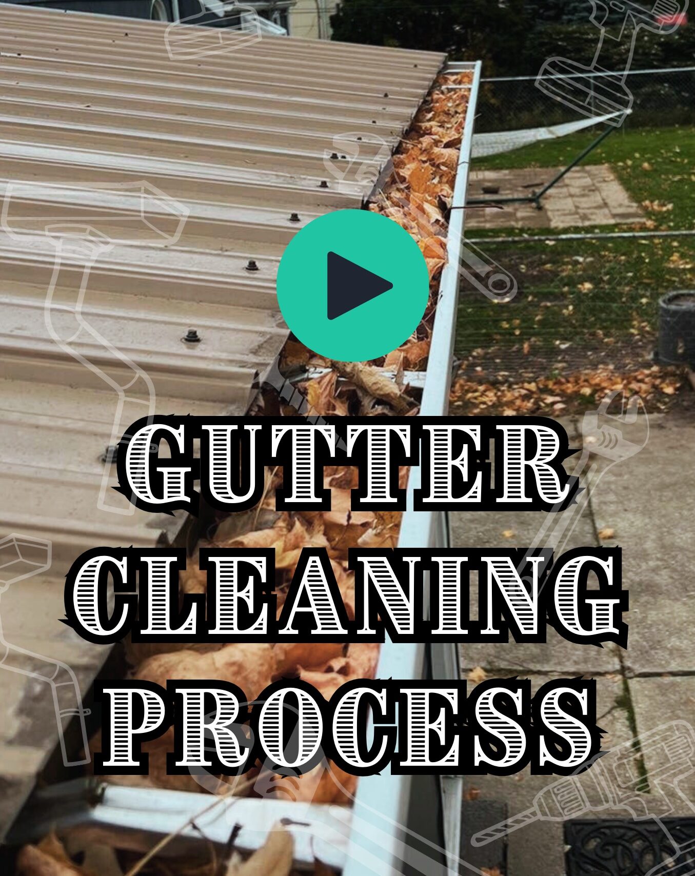 Gutter Cleaning Process - Michigan