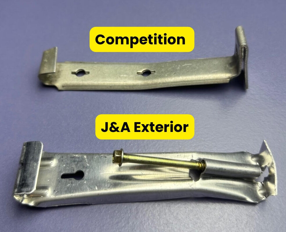 Gutter Hangers for Seamless Gutters