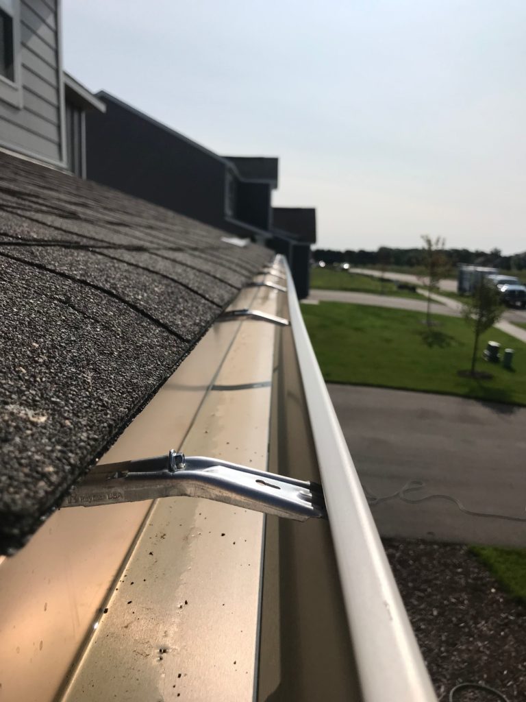 Shingle Debris In Gutters