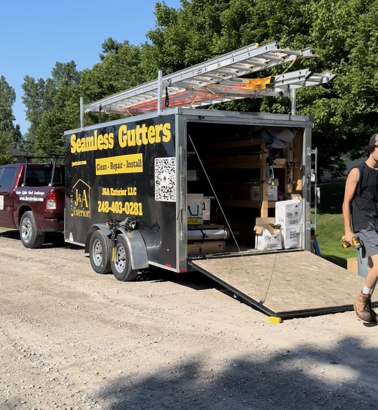 J&A Exterior Gutter Company in Macomb Michigan