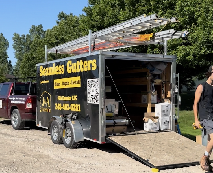 J&A Exterior Gutter Company in Macomb Michigan