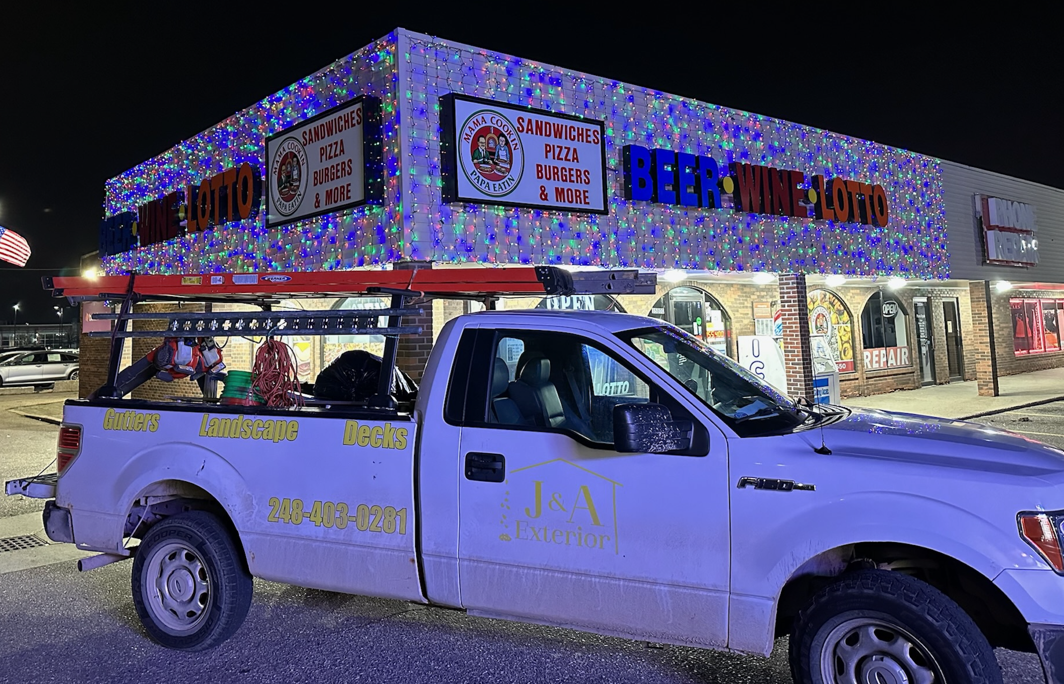 Professional Christmas Light Installation!