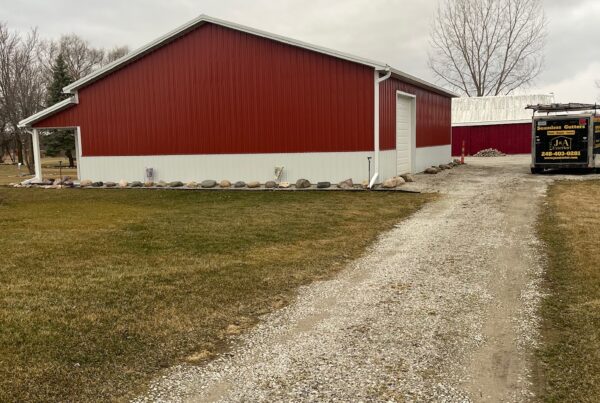 red barn