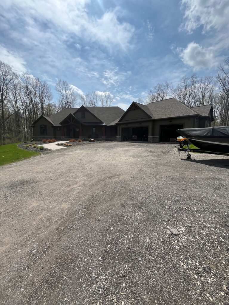 large one story home