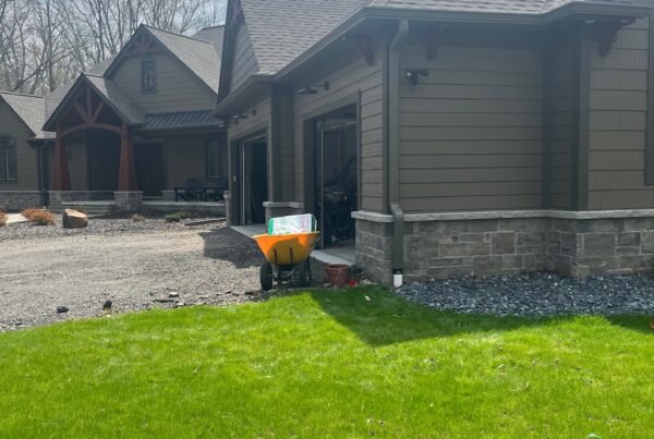 large brown home
