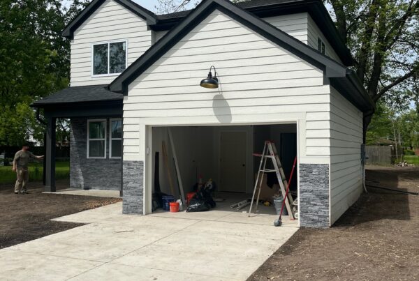 new build two story home