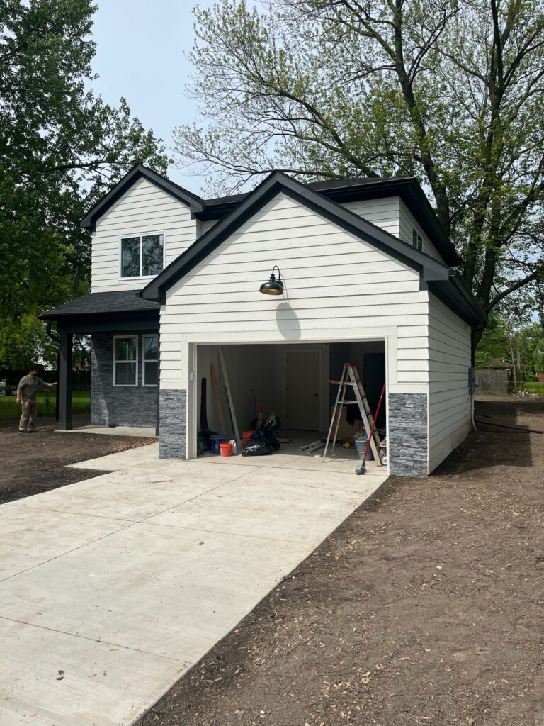 new build two story home