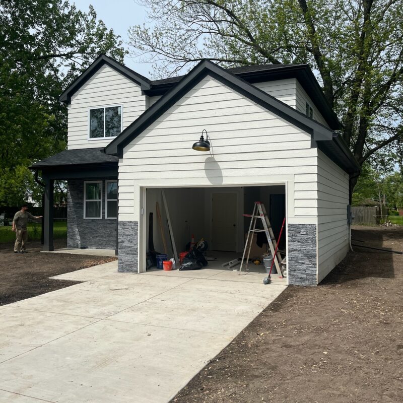 new build two story home