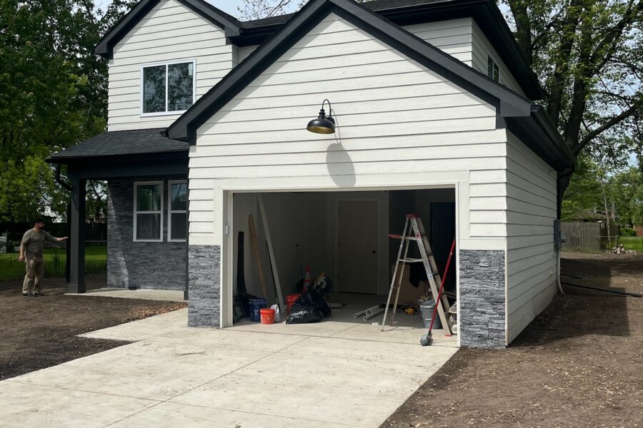 new build two story home