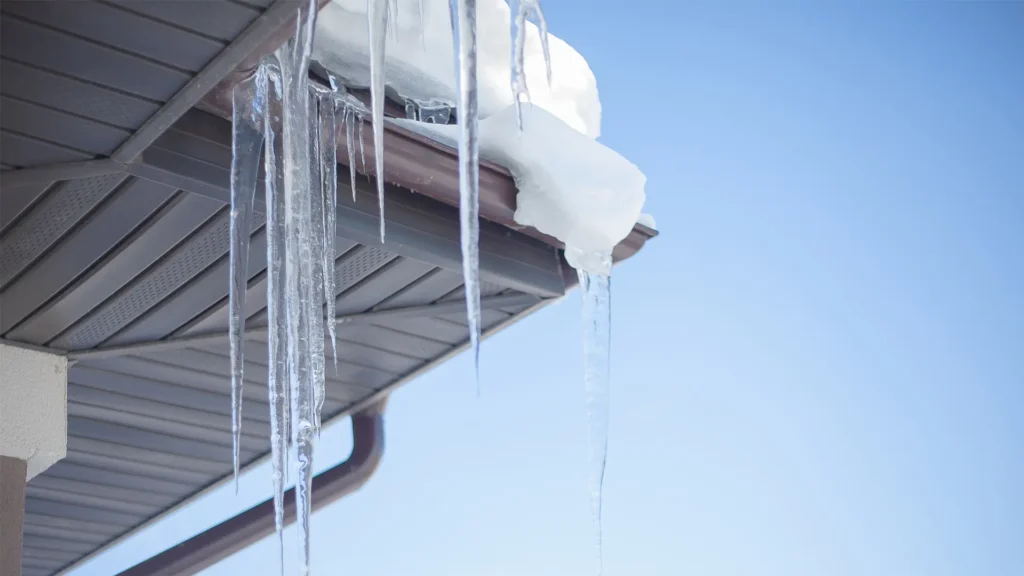 Frozen Gutters