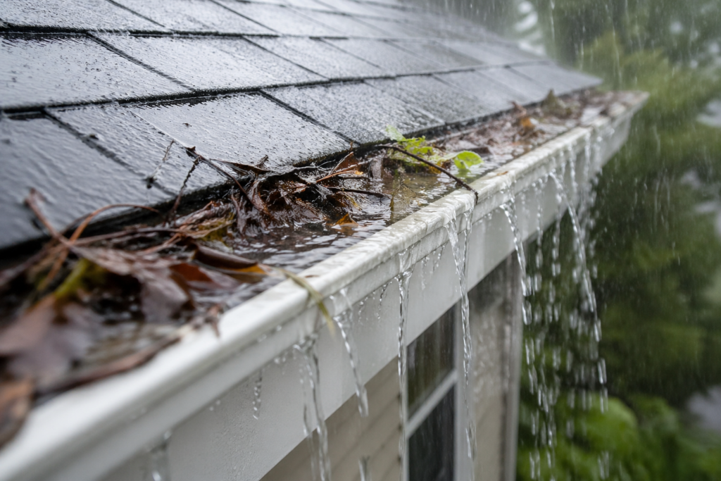 What Happens After One Heavy Storm With Bad Gutters?