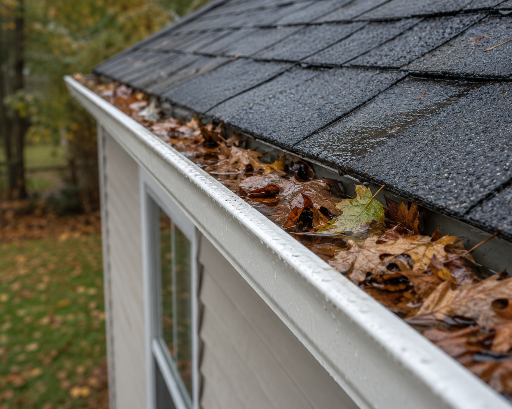 Clogged Gutters