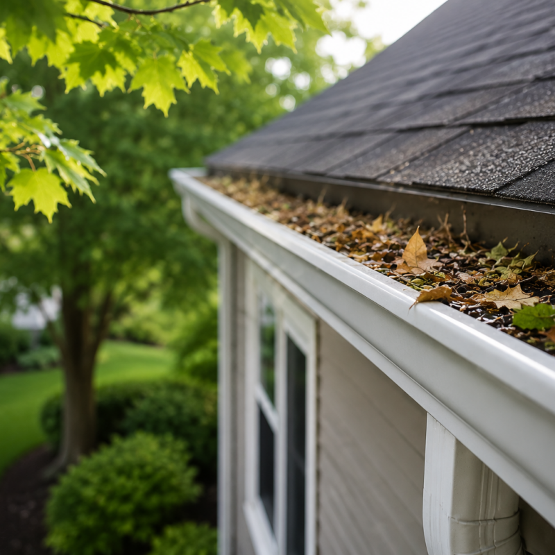 How Local Trees Impact Your Home's Gutter System!