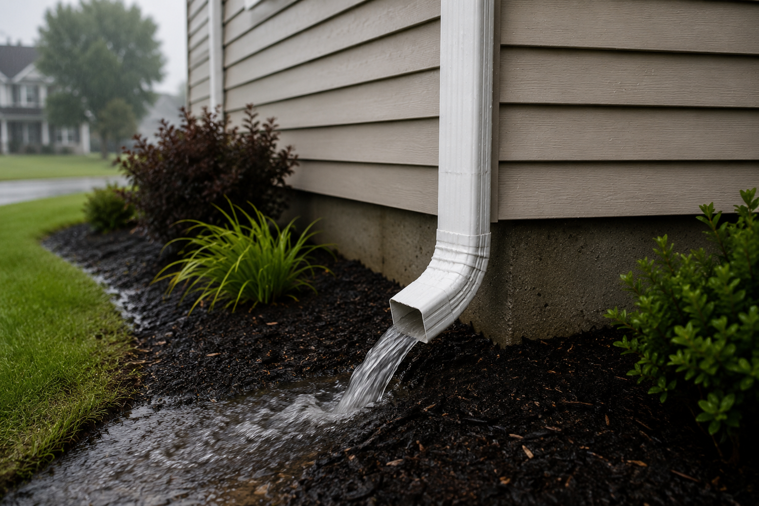 Why Downspout Placement Is Just As Important As Your Gutters!