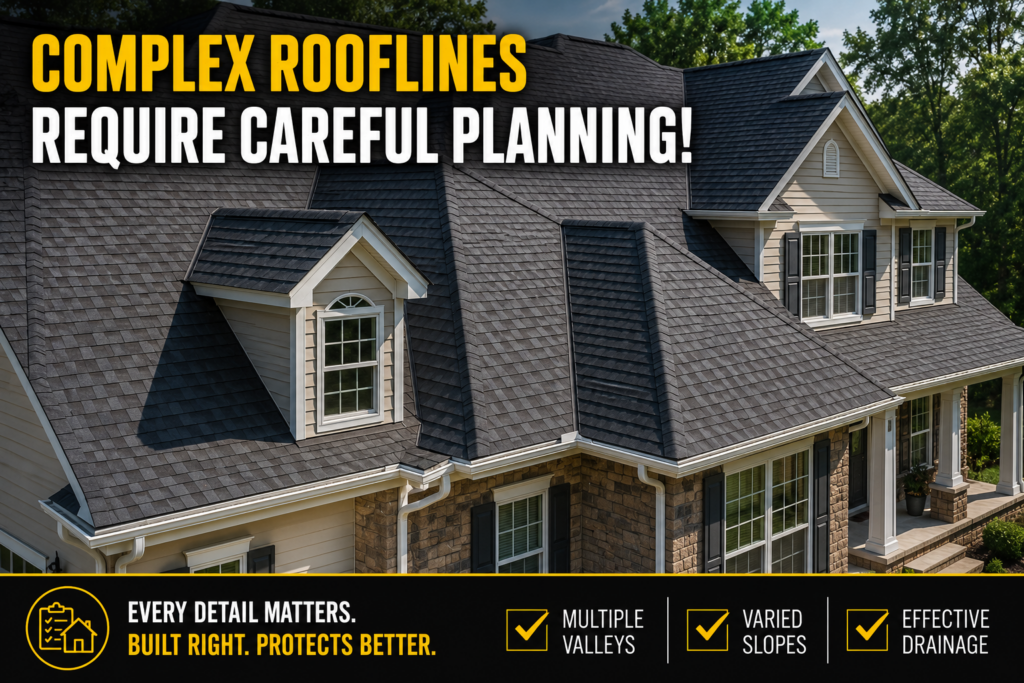 How Roof Design Changes Your Gutter Needs!