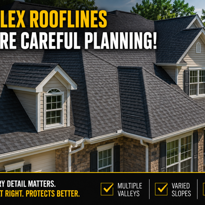 How Roof Design Changes Your Gutter Needs!