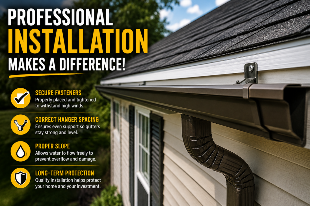 How Wind Damages Your Gutters! How Wind Damages Your Gutters!