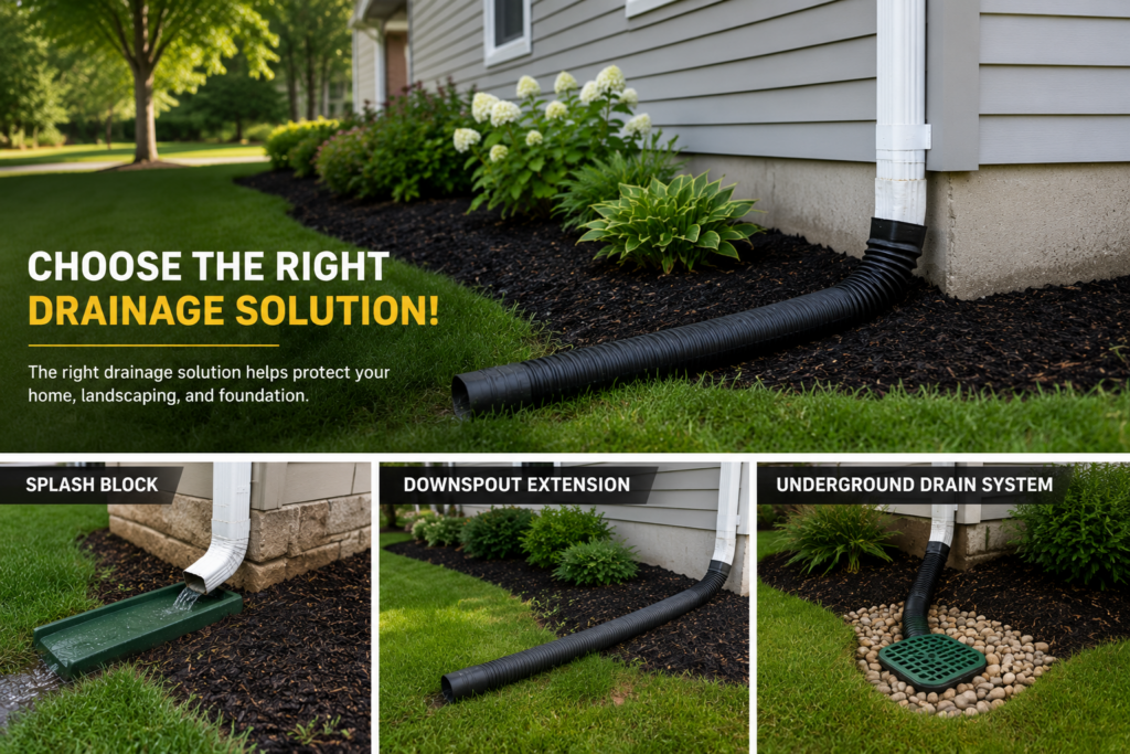 Why Splash Blocks And Downspout Extensions Matter! Why Splash Blocks And Downspout Extensions Matter!