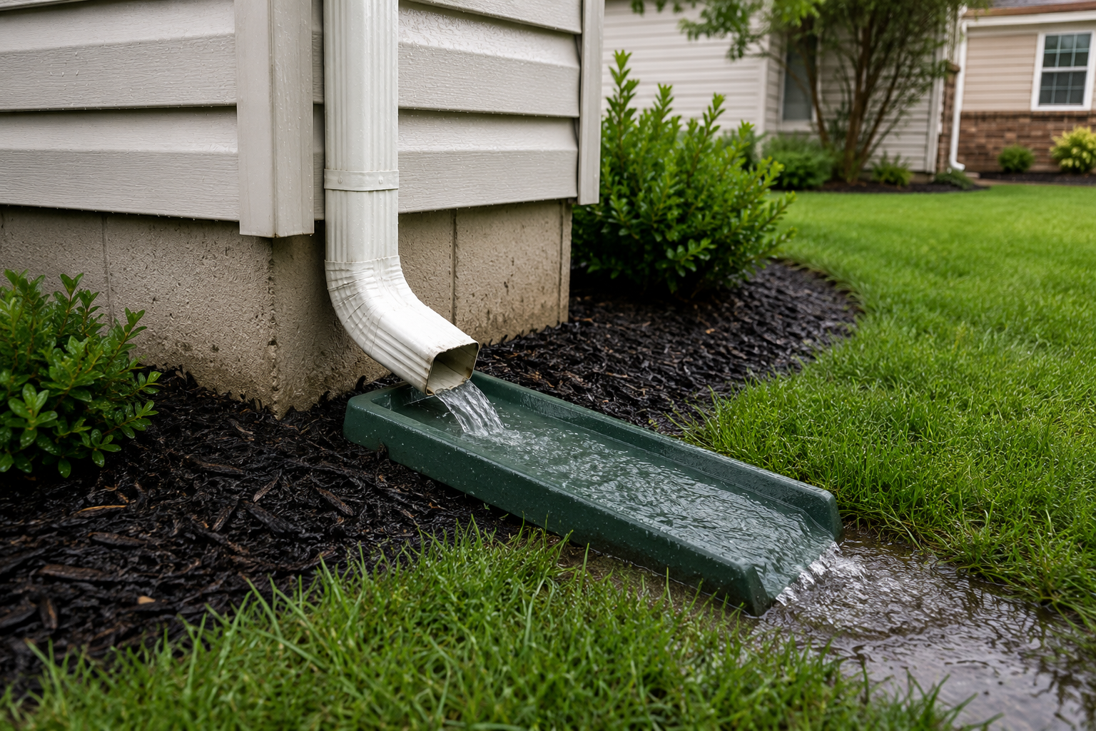 Why Splash Blocks And Downspout Extensions Matter!