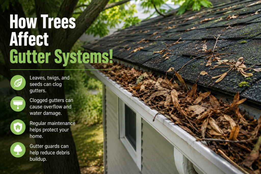 Landscaping Affects Gutter Systems!