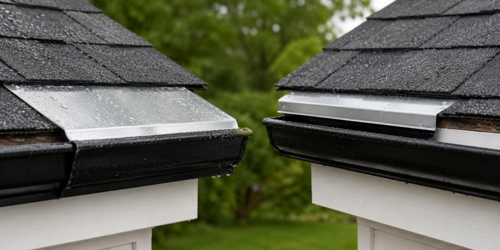 Gutter Aprons and Drip Edge Are Not Always the Same! Gutter Aprons and Drip Edge Are Not Always the Same!