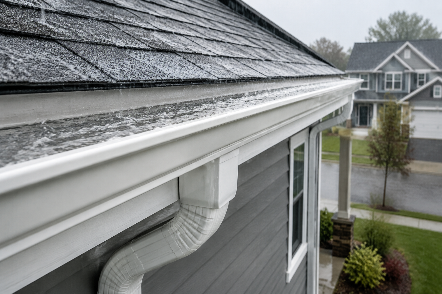 Why Some Parts of Your Roof Need More Gutter Capacity!