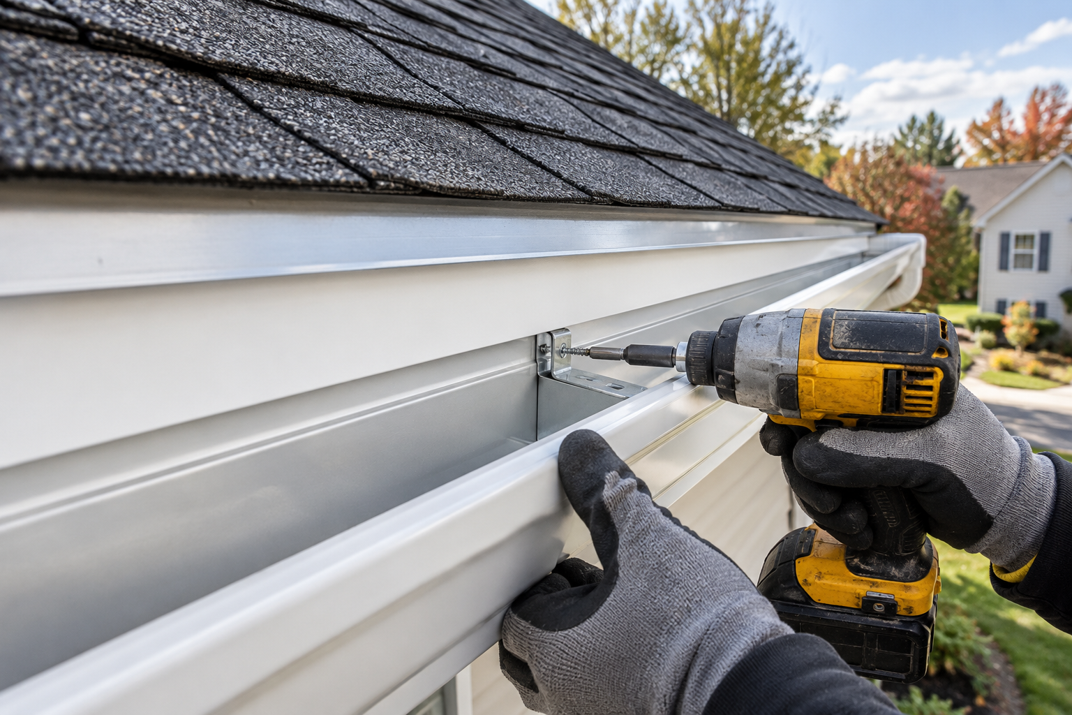 How Siding and Fascia Materials Affect Gutter Installation!