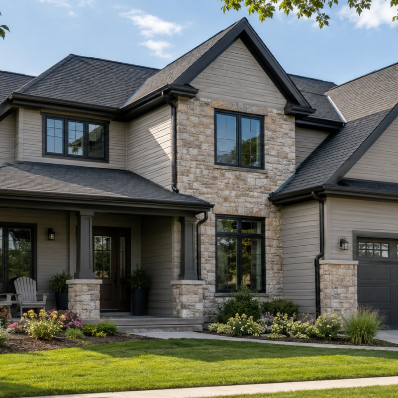 Why Gutter Color and Finish Matter for Your Home!
