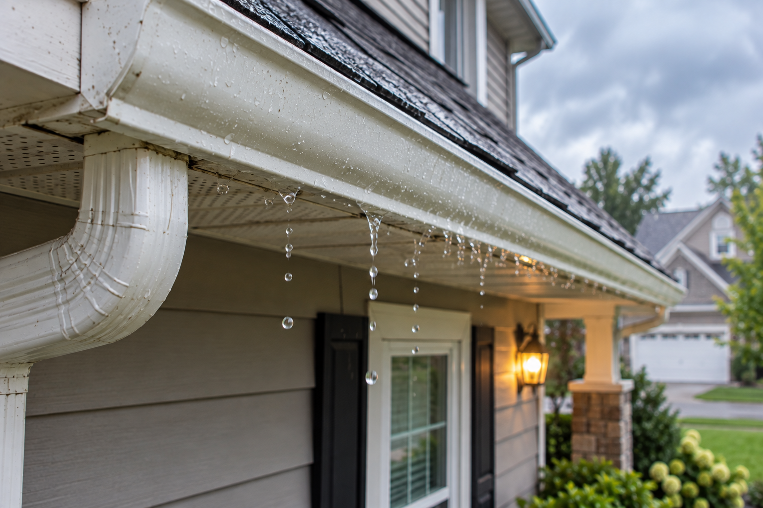 Why Are My Gutters Dripping From the Bottom?