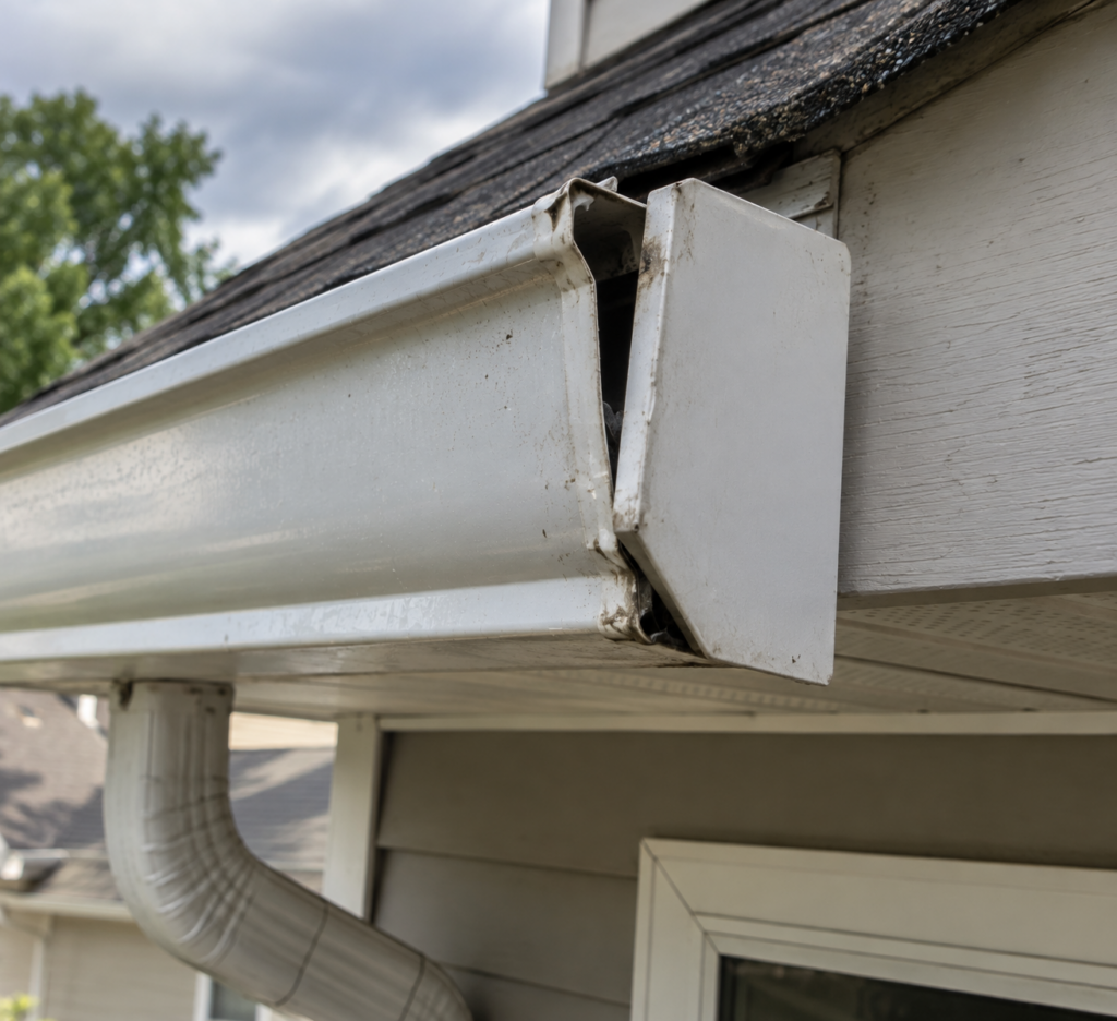 Why Are My Gutters Dripping From the Bottom?